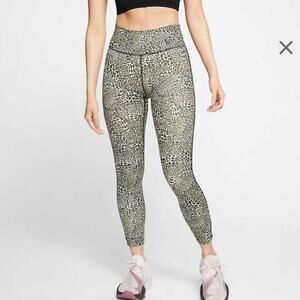 Nike‎ One Leopard Print 7/8 Tights XXL NEW!!!